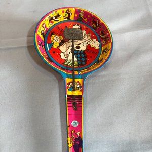 VINTAGE US Metal Toy Mfg Co Noisemaker Dancing Couple #F62